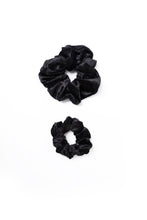 Load image into Gallery viewer, Black Velvet Dreamy Scrunchie By Tr Scrunchies