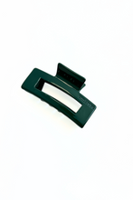 Load image into Gallery viewer, Large Dreamy Claw Clip Dark Pine Clawclips