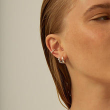 Load image into Gallery viewer, Silver Orlando Earrings by Aleyolé earrings