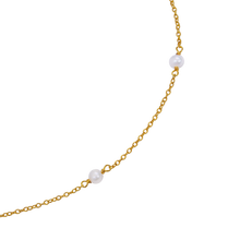 Load image into Gallery viewer, Satin Gold Necklace by Aleyolé