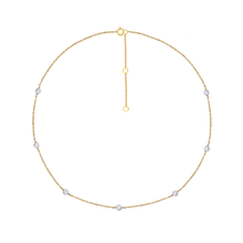 Load image into Gallery viewer, Satin Gold Necklace