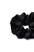 Load image into Gallery viewer, Black Velvet Dreamy Scrunchie By Tr Scrunchies