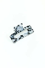 Load image into Gallery viewer, Large Dreamy Claw Clip Black Marble Clawclips