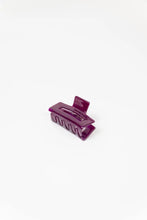 Load image into Gallery viewer, Small Dreamy Claw Clip - Fig - S