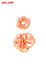 Load image into Gallery viewer, Tangerine Dreamy Scrunchie By Tr Scrunchies