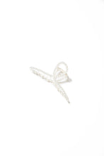 Load image into Gallery viewer, Tr X Bethany Twist Claw Clip Silver Rope Clawclips
