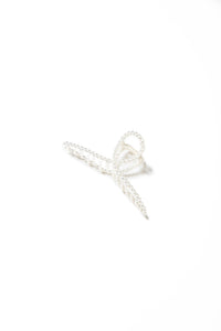 Tr X Bethany Twist Claw Clip Silver Rope Clawclips