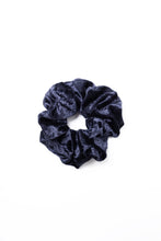 Load image into Gallery viewer, Midnight Blue Velvet Dreamy Scrunchie By Tr Scrunchies

