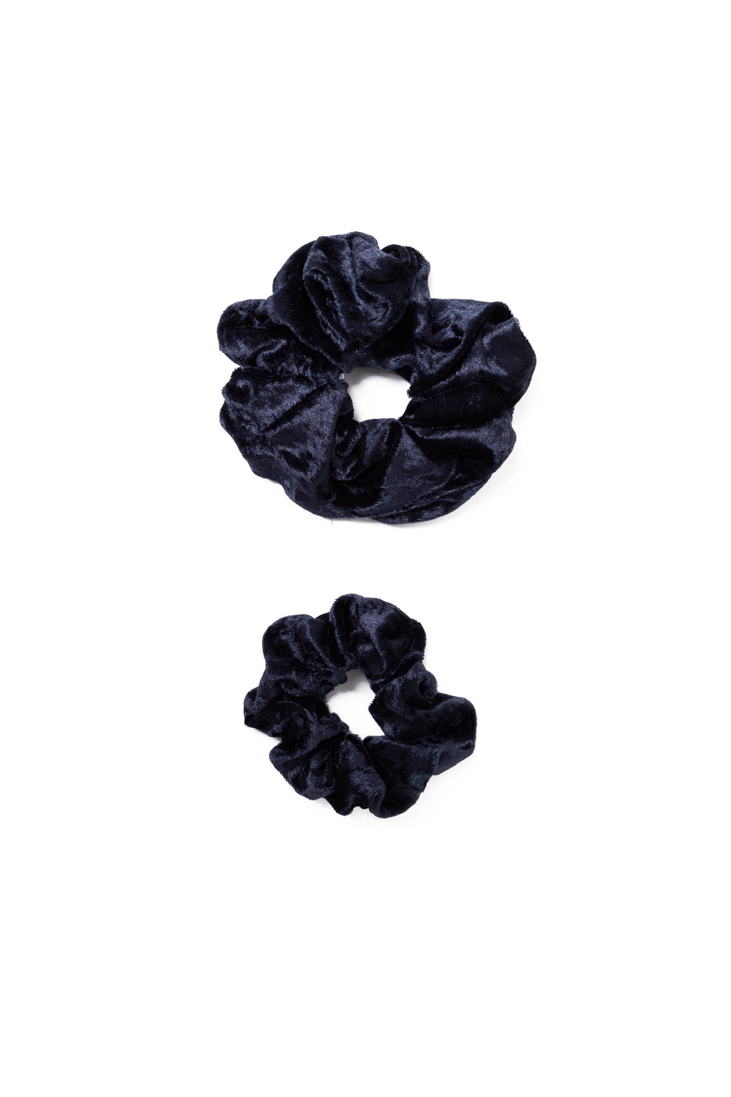 Midnight Blue Velvet Dreamy Scrunchie By Tr Scrunchies