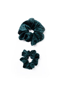 Emerald Velvet Dreamy Scrunchie By Tr Scrunchies