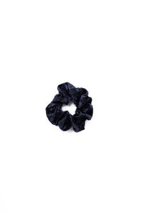 Midnight Blue Velvet Dreamy Scrunchie By Tr Scrunchies