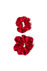 Cherry Red Dreamy Scrunchie By Tr Scrunchies