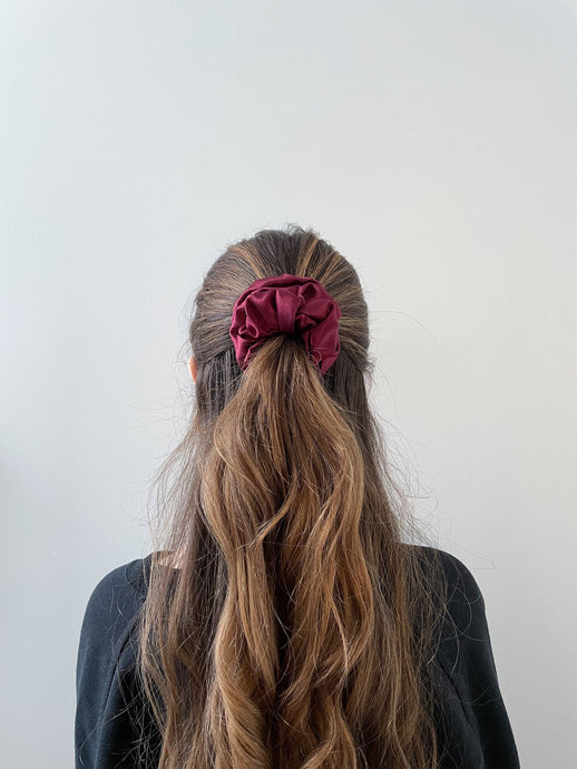 Crimson Dreamy Scrunchie