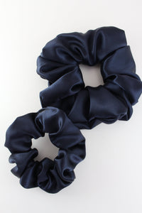 Midnight Blue Dreamy Scrunchie by TR