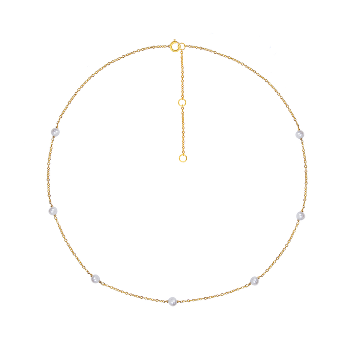 Satin Gold Necklace