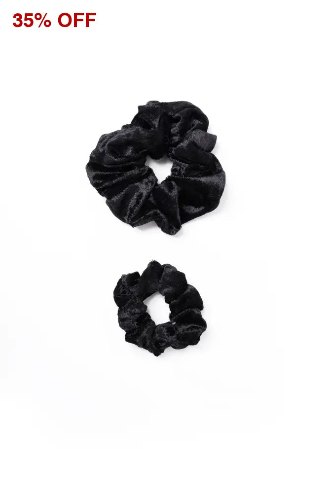 Black Velvet Dreamy Scrunchie By Tr Scrunchies