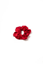 Load image into Gallery viewer, Cherry Red Dreamy Scrunchie By Tr Scrunchies
