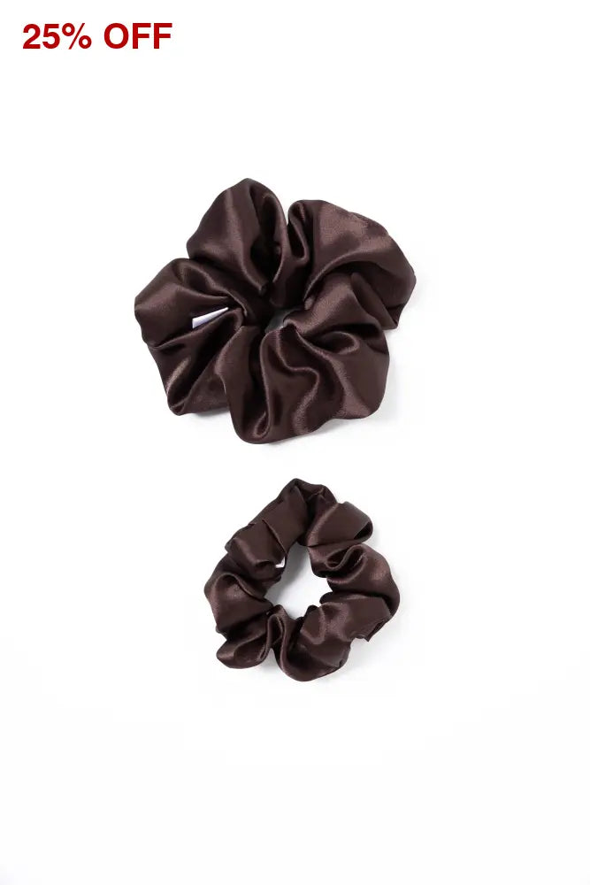 Coffee Dreamy Scrunchie By Tr Scrunchies