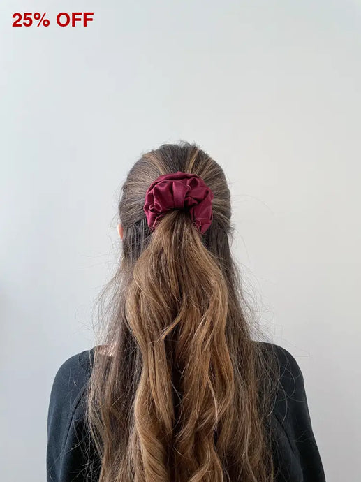 Crimson Dreamy Scrunchie