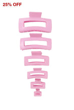 Charger l&#39;image dans la galerie, Dreamy Claw Clip Bundle-Summer Collection (Value Of: $106) Barbie Pink Clawclips
