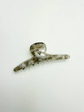 Load image into Gallery viewer, Large Dreamy Twist Claw Clip Mystic Grey Clawclips

