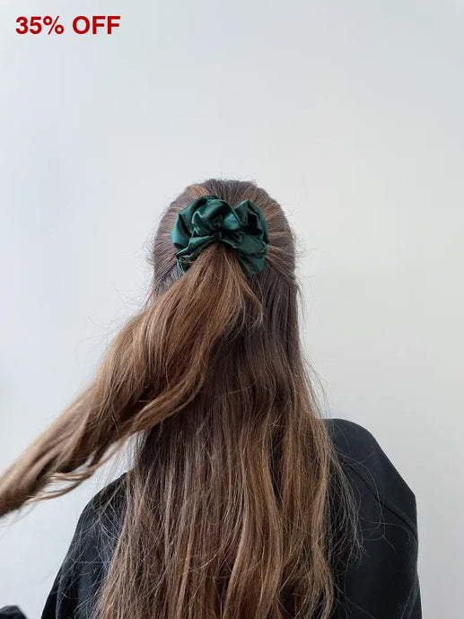 Emerald Dreamy Scrunchie By Tr Scrunchies