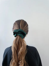 Load image into Gallery viewer, Emerald Dreamy Scrunchie By Tr Scrunchies
