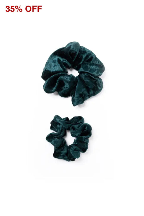 Emerald Velvet Dreamy Scrunchie By Tr Scrunchies