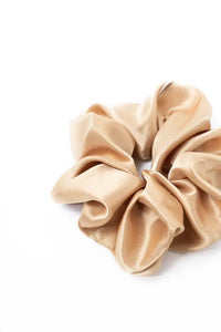 Golden Dreamy Scrunchie By Tr Oversized Scrunchies