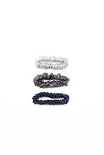 Load image into Gallery viewer, Mini Silk Scrunchie Trio By Tr ($30 Value) Scrunchies
