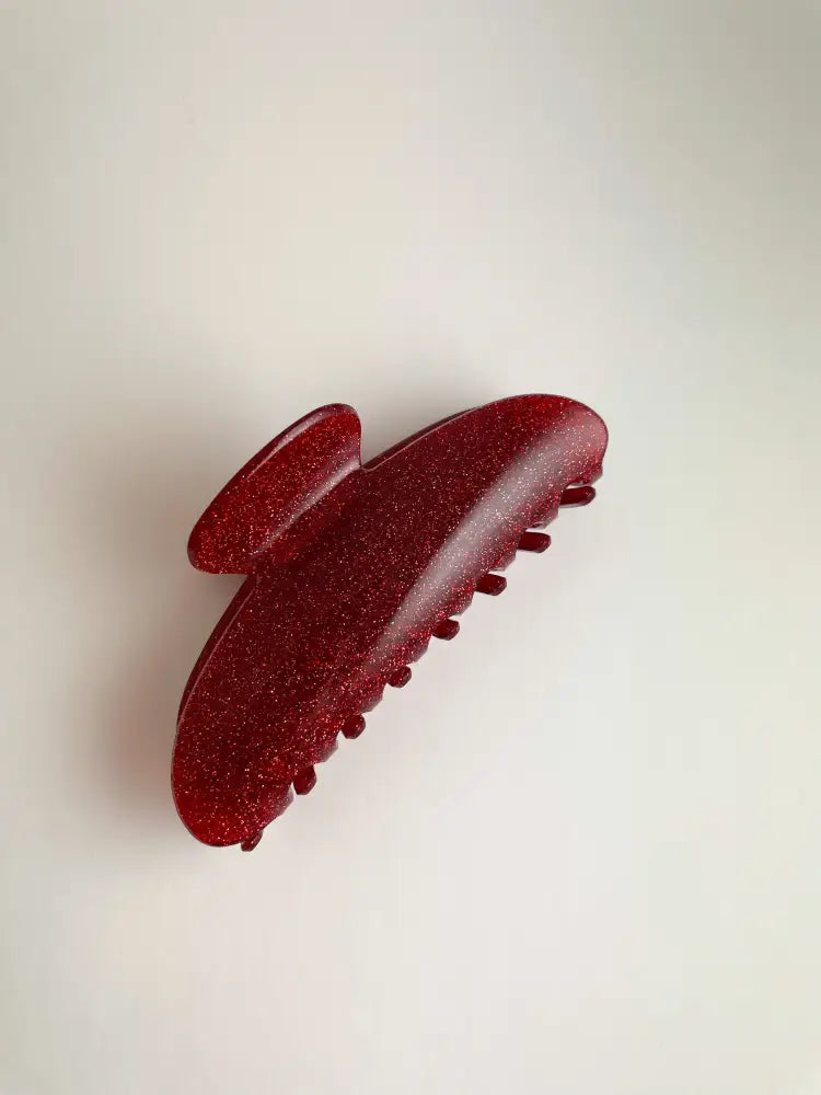 New Moon Glitter Clip By Tr Ruby Clawclips