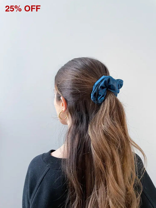 Paradise Blue Dreamy Scrunchie by TR