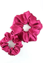 Load image into Gallery viewer, Pink Punch Dreamy Scrunchie By Tr Scrunchies
