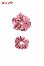 Load image into Gallery viewer, Rosé Velvet Dreamy Scrunchie By Tr Scrunchies
