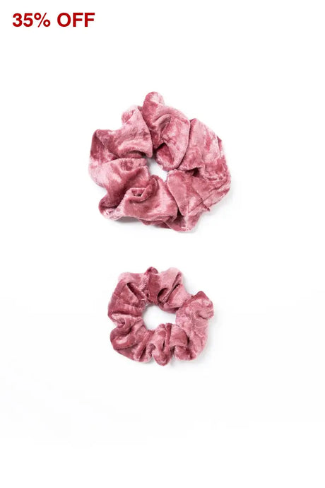Ros√© Velvet Dreamy Scrunchie By Tr Scrunchies