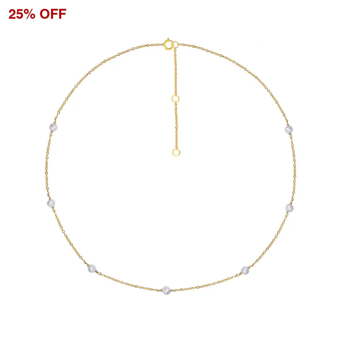 Satin Gold Necklace