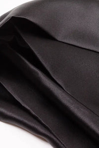 Silk Pillowcase (King) Black Pillowcase