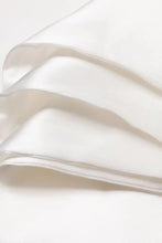 Load image into Gallery viewer, Silk Pillowcase (King) White Pillowcase
