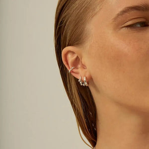 Silver Orlando Earrings by Aleyolé earrings