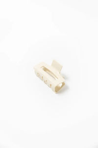 Small Dreamy Claw Clip Buttermilk clawclips