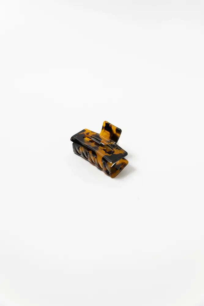 Small Dreamy Claw Clip Dark Tortoise clawclips