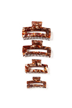 Load image into Gallery viewer, Tr X Bethany 4 Claw Clip Bundle (Value Of $86) Cappuccino Clawclips

