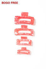 Load image into Gallery viewer, Tr X Bethany 4 Claw Clip Bundle (Value Of $86) Pink Clawclips
