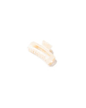 Load image into Gallery viewer, Tr X Bethany Mini Claw Clip Cr√®me Clawclips
