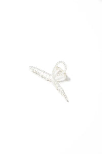Tr X Bethany Twist Claw Clip Silver Rope Clawclips
