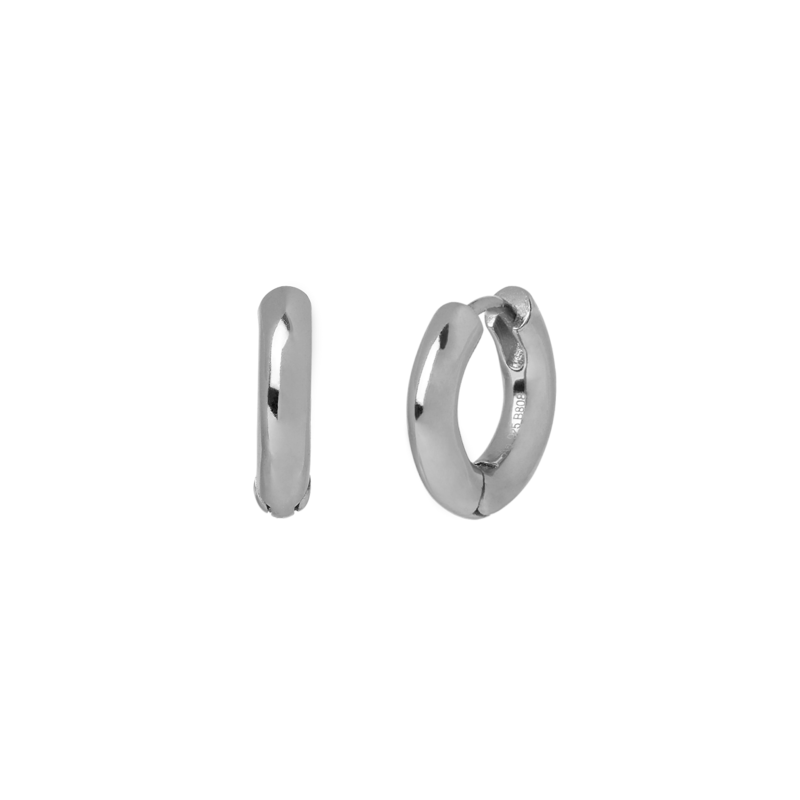 Silver Orlando Earrings by Aleyolé