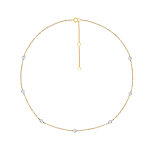 Satin Gold Necklace